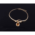 Champagne Quartz Teardrop Bangkok Jewelry Sets (C-XSST0019)